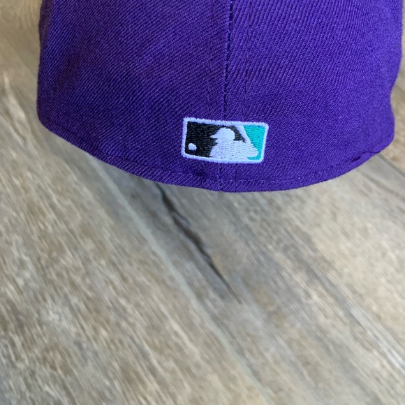 Vtg Vintage 90’s Arizona Diamondbacks New Era Fitted Hat Cap Size 7 5/8 - Picture 6 of 6